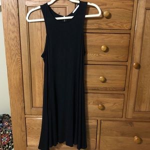 Black tank top dress